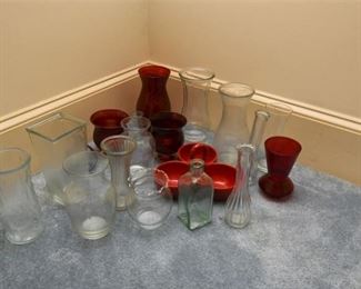 26. Group Lot Of Glass Objects