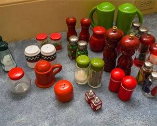 30. Group Lot Of Salt Pepper Shakers