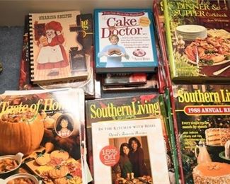 34. Group Lot Of Cook Books