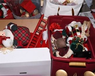 98. Large Lot Of Christmas Decorations