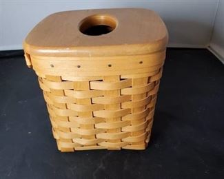 Longaberger 1999 Tissue Basket