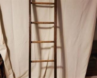 1 Decor Wooden Ladder. Sealed Wood