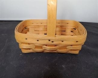 Longaberger Small Cherry Picker Basket 1996