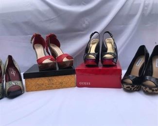 4 Pairs of Womens Heels