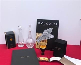 Bvlgari Perfume and Book