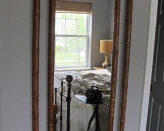 $35.00 Cane frame mirror 55x27