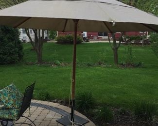 $150.00 12ft Umbrella & Stand