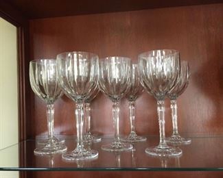$100.00 Eight Piece Waterford Marquis Glasses