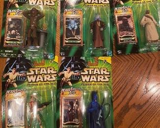 Star Wars Power of the Jedi Action figures, includes: Star Wars Power Of The Jedi Chewbacca Millennium Falcon Mechanic