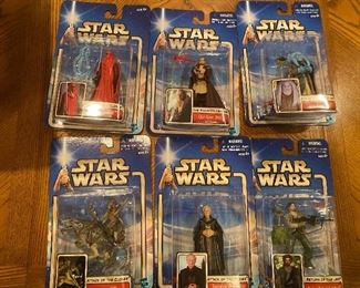 Star Wars Attack of the Clones Action Figures: 