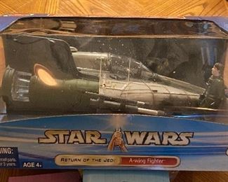 Star Wars Return of the Jedi Action Figures: A-Wing Fighter
