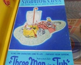 Storytown U.S.A. "Three Men in a Tub" Model Kit