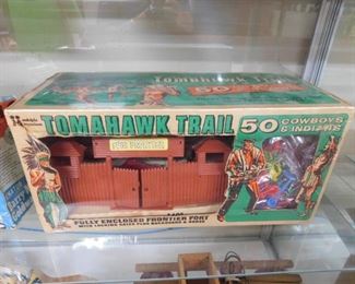 MPC Tomahawk Trail Frontier Fort Playset in Box