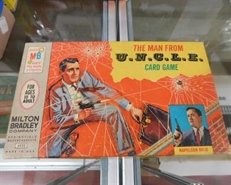 1965 The Man From Uncle Card Game(Milton Bradley/Complete)