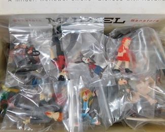 1960's Hand Painted Disneykins Figures