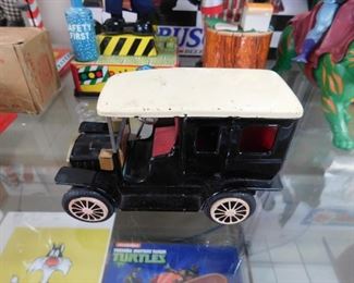Made in Japan Tin Litho Old Timers Car