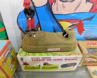 Battery Operated Hole-In-One Golf Bank