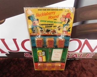 Lido Huckleberry Hound Cartoonist Stamp Set(Mint on Card)