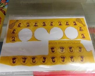 Vintage Monkees Sticker Sheet