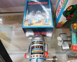 Windup Mechanical Walking Robot 7 in Box((Taiwan)