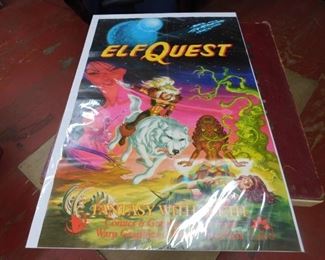 1992 Elf Quest Poster
