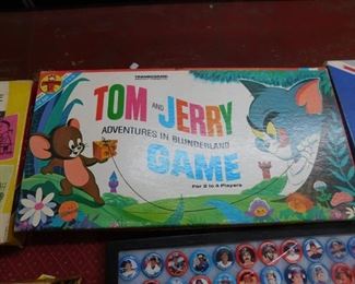 Transogram Tom and Jerry "Adventures in Blunderland" Game