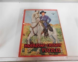Milton Bradley Hopalong Cassidy Puzzles