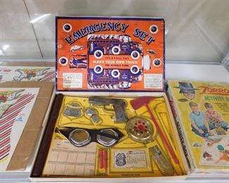 1949 Hale Nass Emergency Set in Box(Fireman/Policeman)