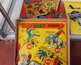 Tim Holt Rodeo and Pistol Range Cowboy Rodeo Set(MIB)