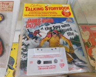 Deluxe Talking Storybook James Bond "The Spy Who Loved Me"
