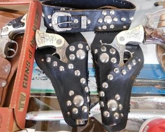 Hopalong Cassidy Double Holster Set