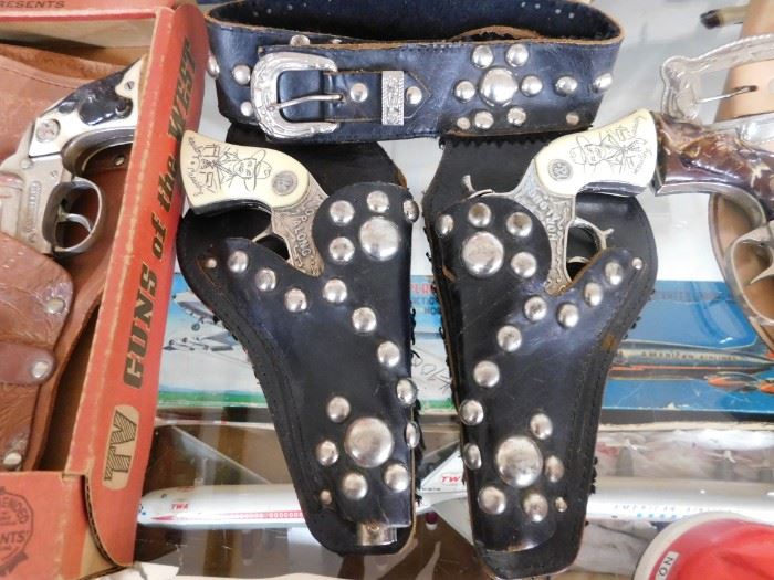 Hopalong Cassidy Double Holster Set
