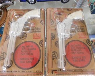 North American Western Man Cap Guns(MIP)