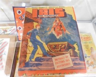 1942 Small Whiz Comics Premium Iris the Invincible