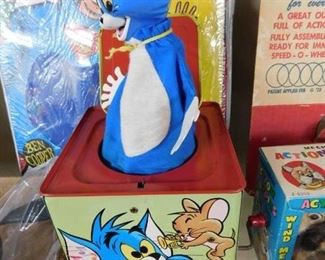 Mattel Tom and Jerry Jack in Box(Working)