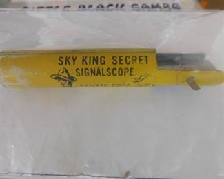 1947 Sky King Secret Signalscope Premium(Peter Pan Peanut Butter)