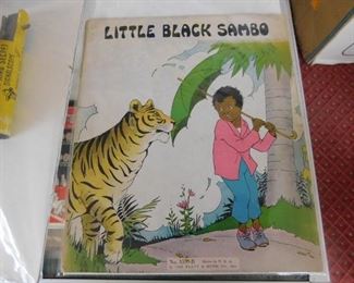 1930's Little Black Sambo Book