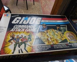 G.I. Joe Commando Attack Game with Badge