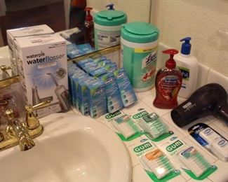 Bathroom/cleaning supplies