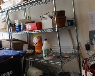 Garage shelves