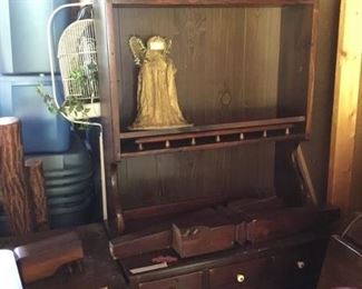 Chest with wall unit