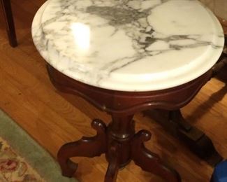 Marble Top Antique Table
