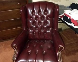 Beautiful Leather Desk Chair