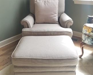 $95 Chair & Ottoman