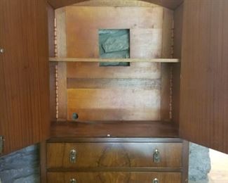 Deco Bar Cabinet $350