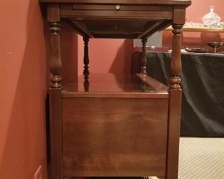 Ethan Allen Georgian Court Wheeled Server $300