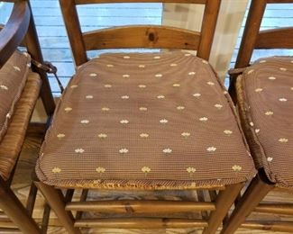 Set of Four Chairs (two with arms & two without) $150