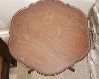 Wooden Side Table $35