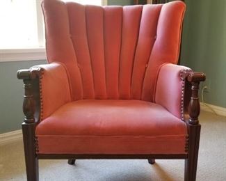 Rose Velvet Armchair $95