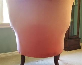 Rose Velvet Armchair $95